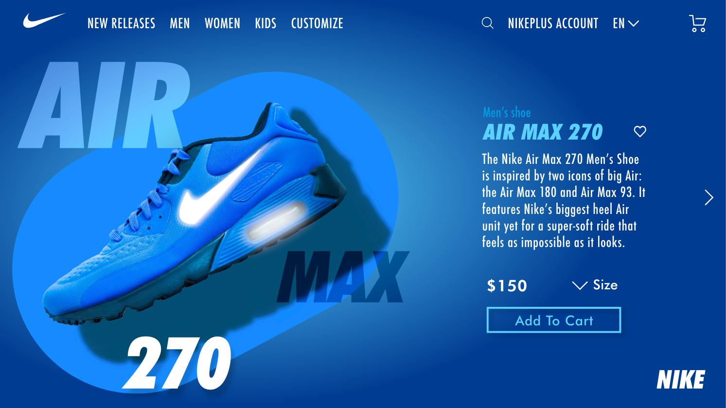 Nike-product-page-Redesign